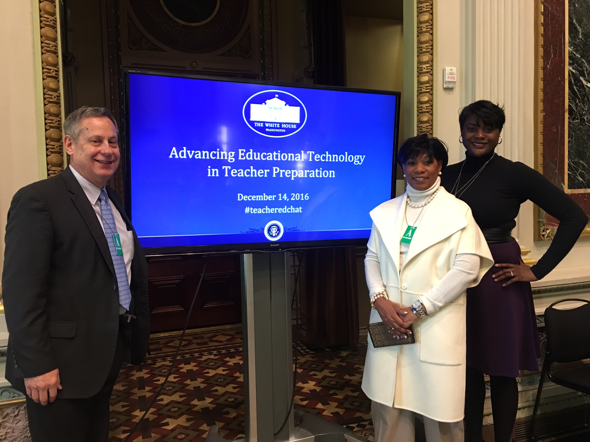 Dr Boyd at White House