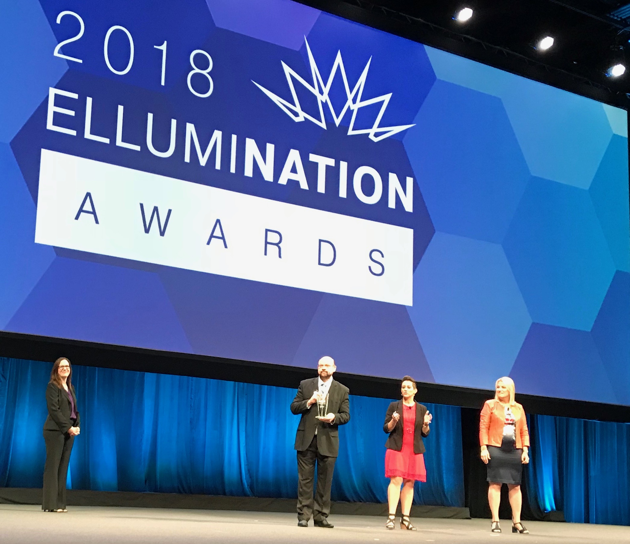 Michael Mathews Receives EllumiNation Award
