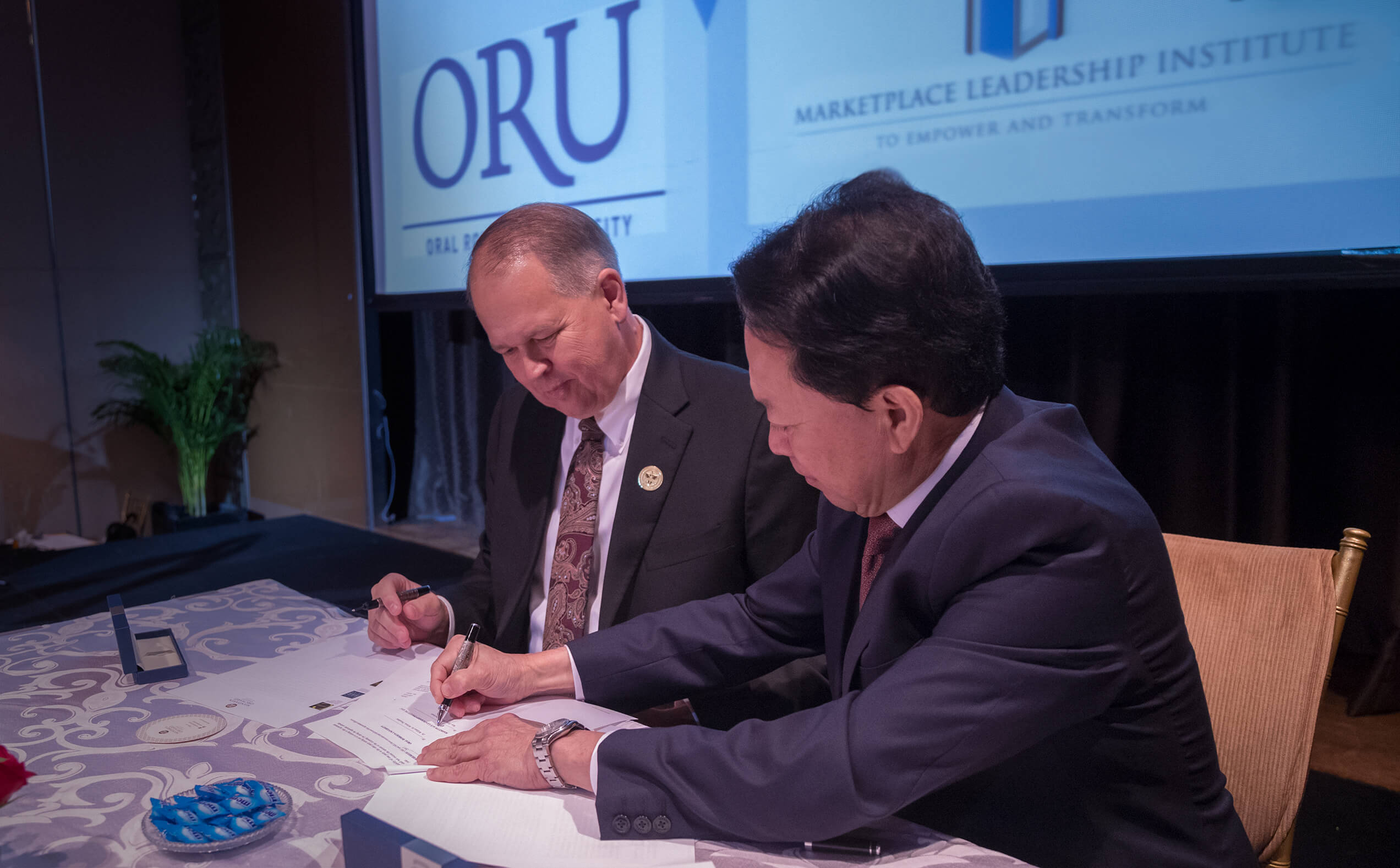 ORU MLI Sign Agreement