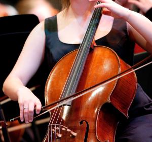 Girl with violin