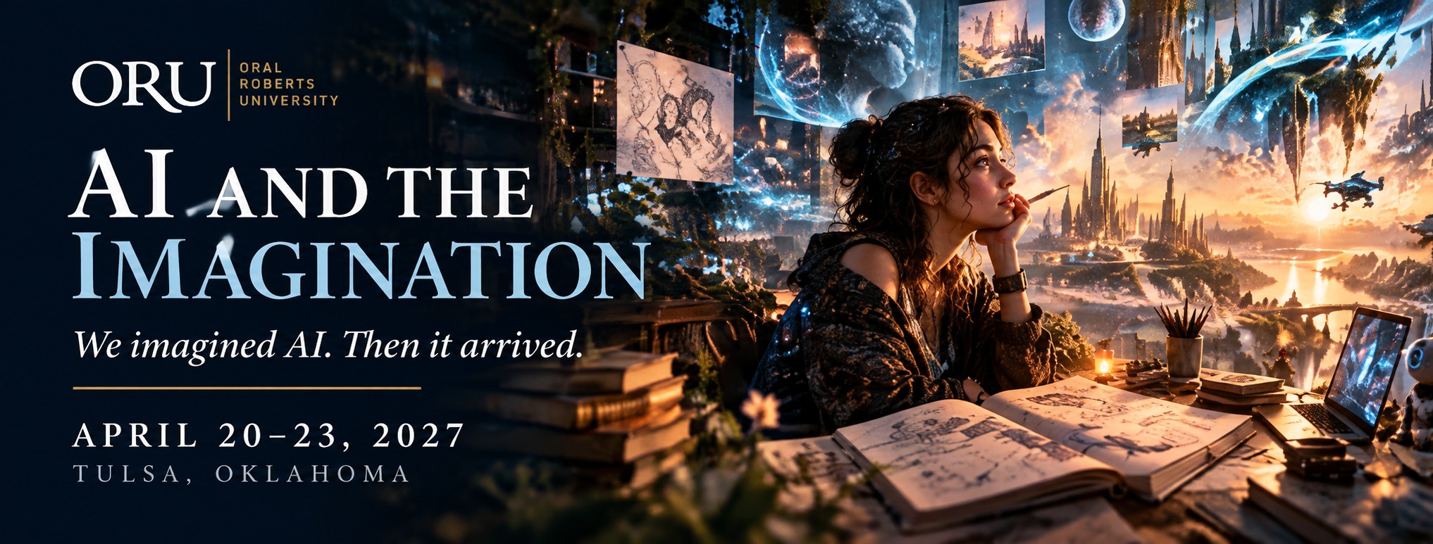 AI and the Imagination Conference, April 20–23, 2027 at Oral Roberts University