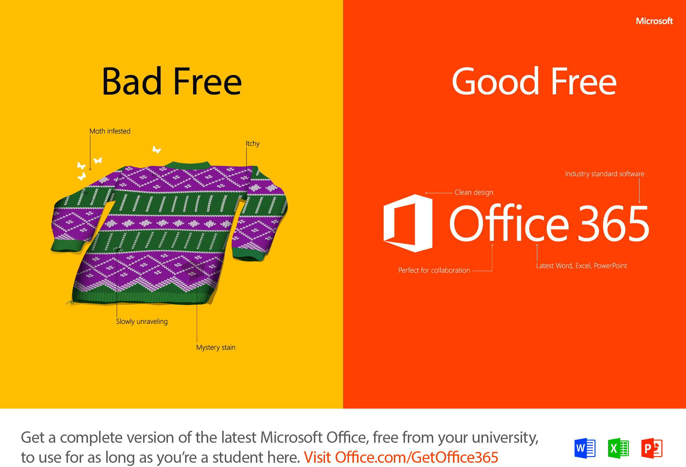 Banner About Free Microsoft Office 365