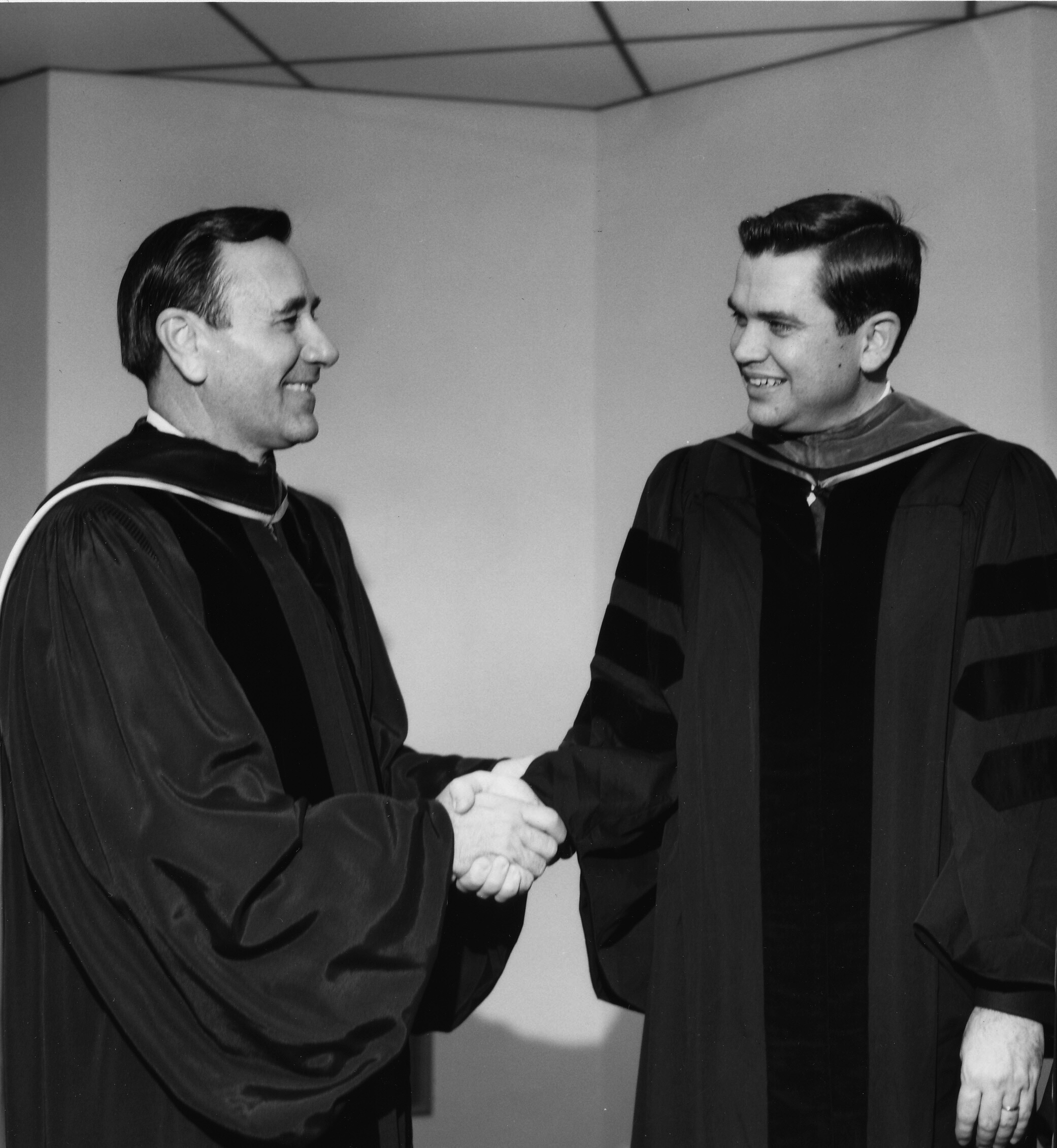 Oral Roberts and Dr. Carl Hamilton