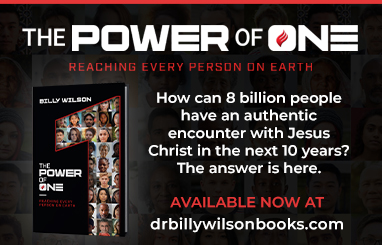 Image of ORU's President Wilson's book 'The Power Of One'..